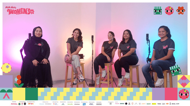 Konferensi pers AIA Vitality Women's 10K, Rabu (8/3/2023). Foto: AIA & Women's 10K