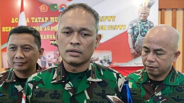 Komandan Korem 172/PWY, Brigjen TNI J.O. Sembiring