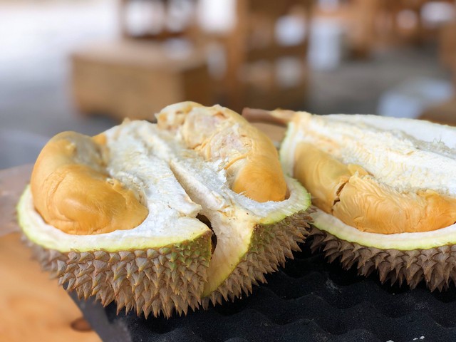 Foto Durian. Sumber: Unsplash/Jim Teo