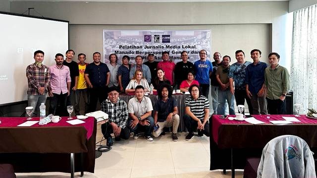 LBH Manado menggandeng AJI Manado menggelar pelatihan jurnalis untuk puluhan wartawan media lokal di Sulut terkait keberagaman gender dalam perspektif HAM.