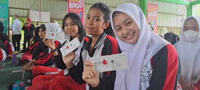 Dinkes Kalbar gencarkan program 'Sehat Membara' untuk menekankan anemia pada remaja putri di Sekolah. Foto: Dok. Dinkes Provinsi Kalbar