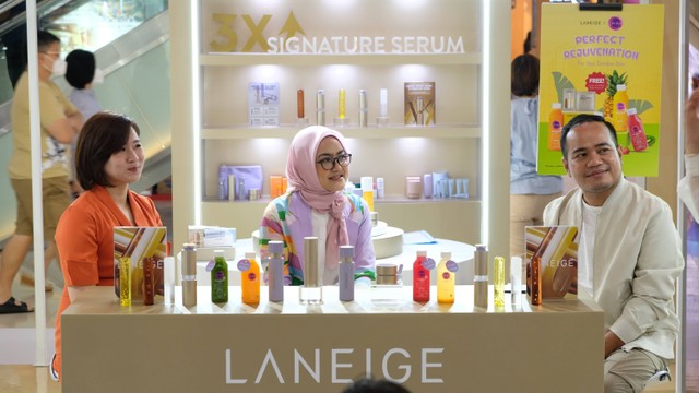 Re.juve kolaborasi dengan brand kecantikan, LANEIGE. Foto: Re.juve