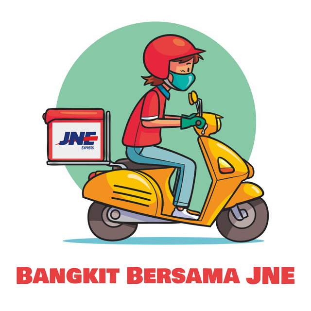 Bangkit Bersama JNE. Foto : Mochamad Asryl Aziz