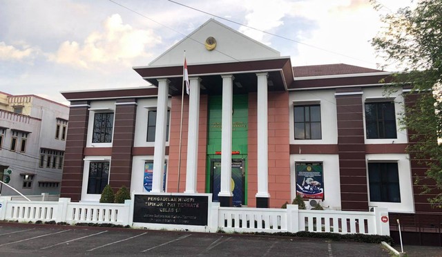 Kantor PN Ternate. Foto: Samsul/cermat