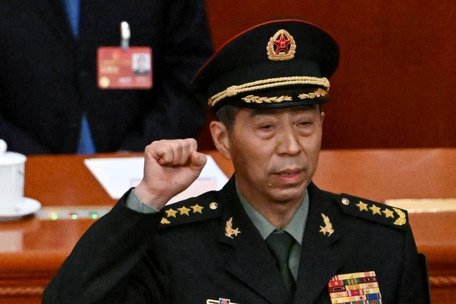 Menteri Pertahanan China yang baru, Li Shangfu. Foto: Noel Celis/AFP