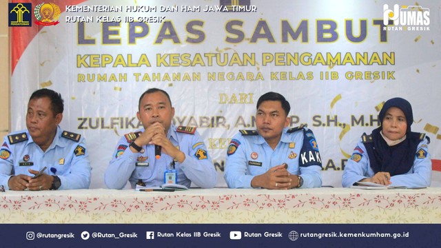 Rutan Gresik Gelar Rapat Dinas Rutin Guna Tingkatkan Kinerja Petugas