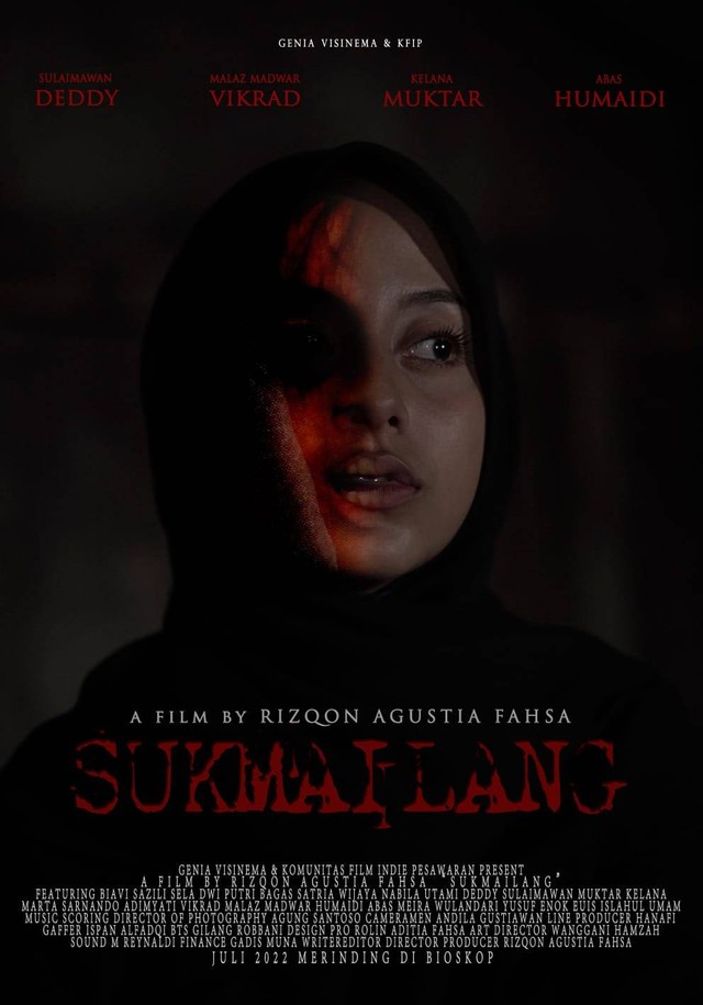 Poster Sukmailang yang bakal tayang di 3 negara. Foto: Genia Visinema