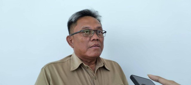 Sekretaris Daerah Kota Yogyakarta, Aman Yuriadjaya saat berikan keterangan pada media, Senin (13/3/2023). Foto: Maria Wulan/Tugu Jogja
