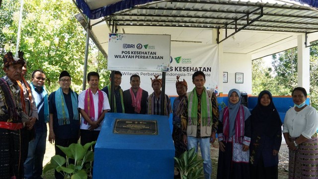 Launching Pos Kesehatan Wilayah Perbatasan Indonesia - Timor Leste (Dok YBM BRILiaN)