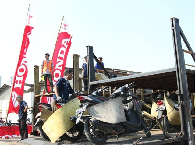 Astra Honda Motor gelar Mudik dan Balik Bareng Honda. Foto: AHM