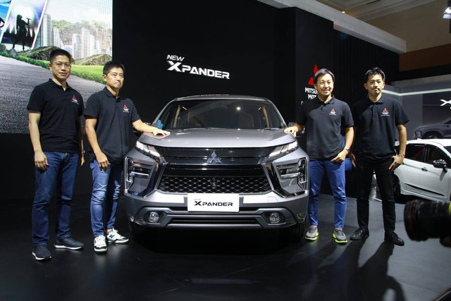 Unit Xpander yang ada di GAIKINDO Jakarta Auto Week (JAW) 2023. Foto: dok. Mitsubishi Motors