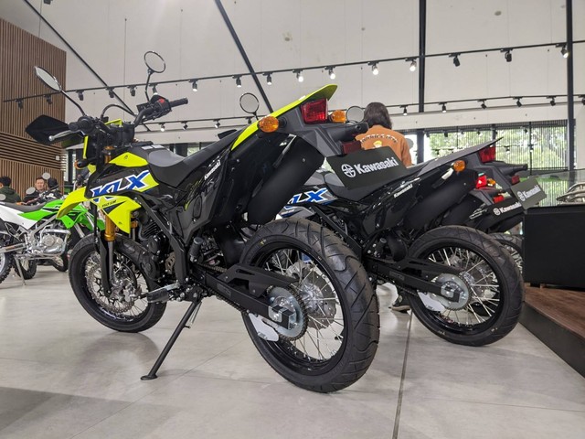 Kawasaki KLX150SM. Foto: Sena Pratama/kumparan