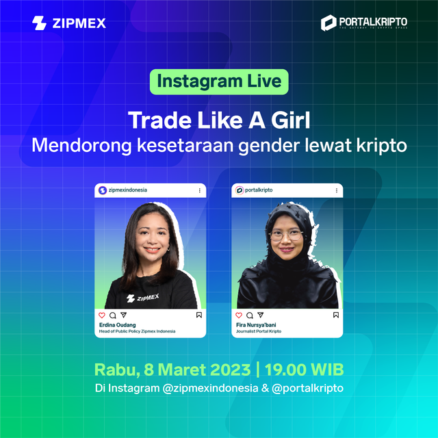 Hari Perempuan Sedunia: Zipmex Bangun Literasi Investasi Kripto untuk Kesetaraan