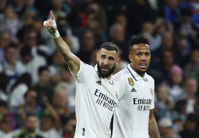 Duel Real Madrid vs liverpool di Liga Champions Foto: REUTERS/Juan Medina