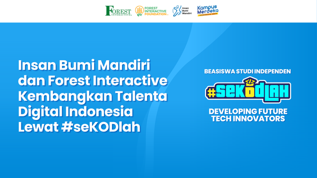 Insan Bumi Mandiri dan Forest Interactive Kembangkan Talenta Digital Indonesia