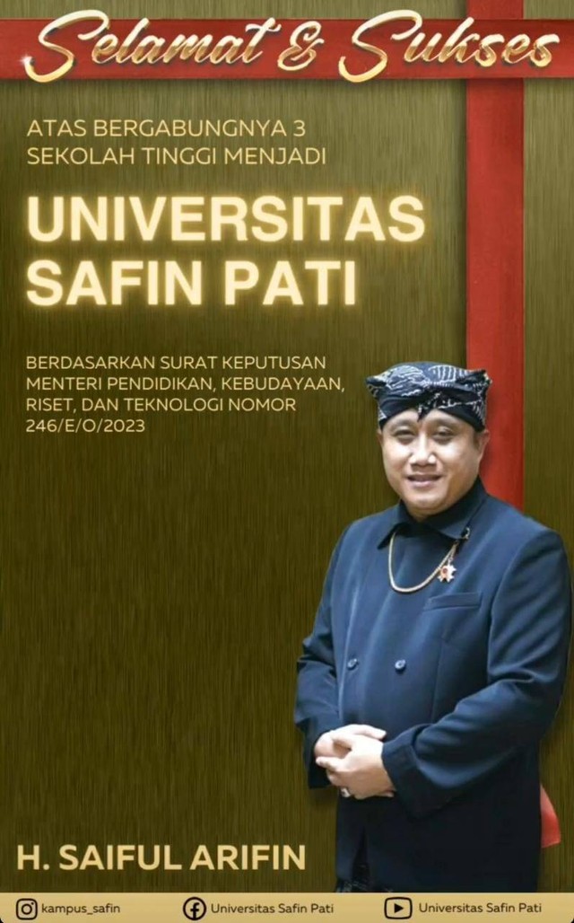 Foto: Dok. Universitas Safin Pati