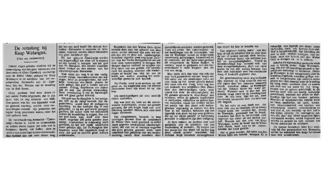 Koran: De Indische Courant Directur Hoofdredacteur: W. BELONJE 17 December 1929, Foto: Arsip Delpher 