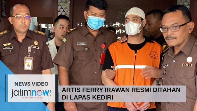 Artis Ferry Irawan Resmi Ditahan di Lapas Kediri