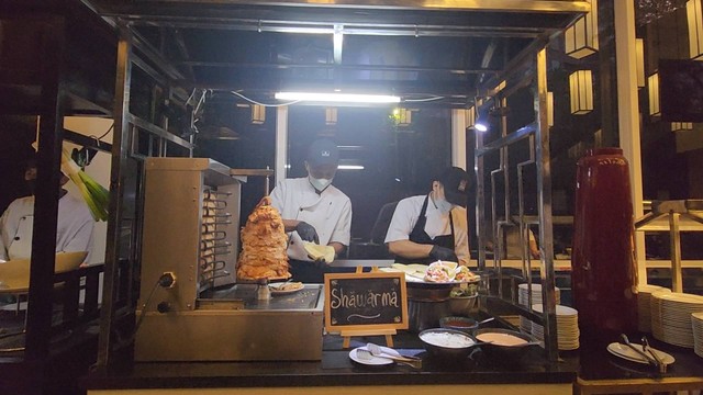 Shawarma 1001 Night Aston Simatupang. Foto: Aston Simatupang