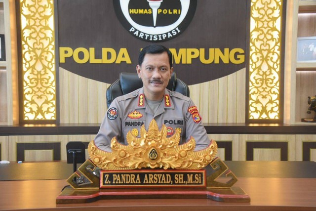 Kabid Humas Polda Lampung, Kombes Pol Zahwani Pandra Arsyad. | Foto: Dok Humas Polda Lampung