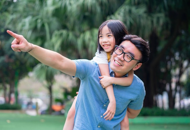 Ayah dan anak perempuan. Foto: TimeImage Production/Shutterstock