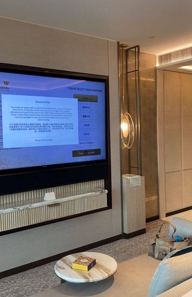 Hotel Marina Bay Sands Singapore. Foto: Judith Aura/kumparan