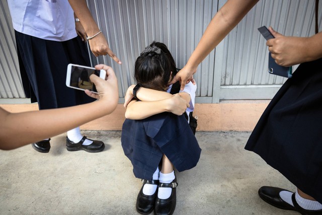 Ilustrasi bullying di Korea Selatan. Foto: CGN089/Shutterstock