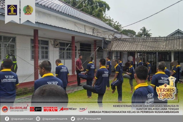 Mapenaling Wbp Baru Kembali Dilakukan Seksi Binadik Lapas Permisan 9177