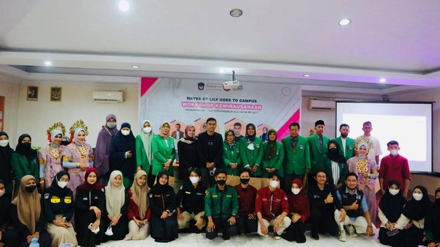 Workshop kewirausahaan di kampus Universitas Muslim Indonesia Makassar/dokumentasi pribadi