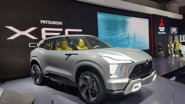 Tampilan eksterior Mitsubishi XFC Concept. Foto: dok. kumparan