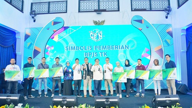 KUR Festival yang digelar BPJS Ketenagakerjaan di Bandung, Sabtu (18/3/2023). Foto: BPJS Ketenagakerjaan