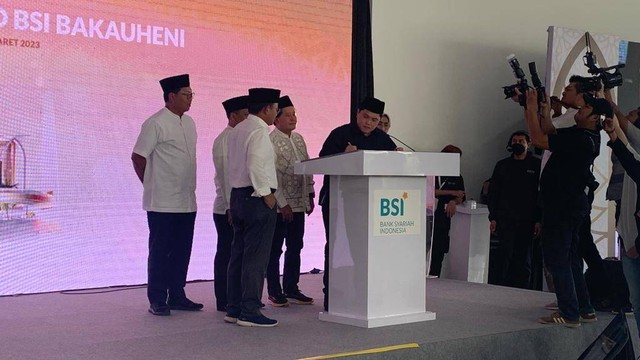 Menteri BUMN Erick Thohir. Foto: Bella Sardio/ Lampung Geh