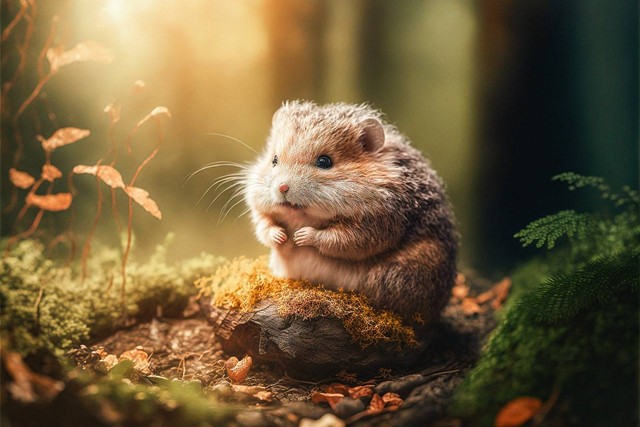 Ilustrasi apa kelemahan memelihara hamster. Sumber foto Pixabay