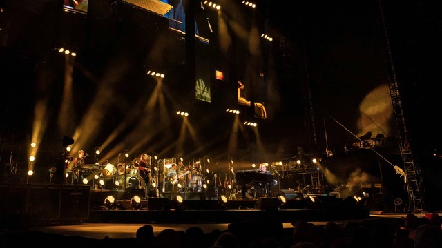 Ilustrasi konser musik. Foto: Suzanne Cordeio/AFP.