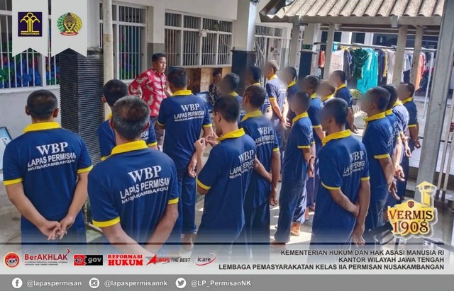 Mapenaling Wbp Baru Oleh Seksi Giatja Lapas Permisan 8062