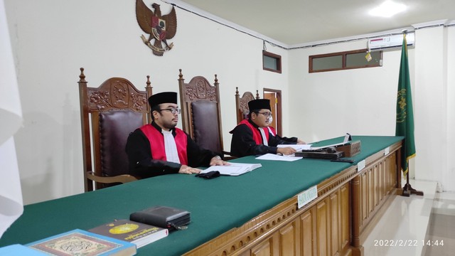 Situasi Persidangan di Pengadilan Negeri Labuha. Foto: Jaslin Arifin/Istimewa