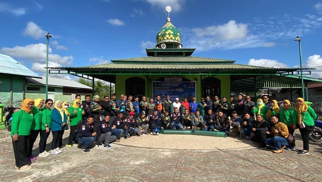 HBP Ke-59 Lapas Narkotika Samarinda Gelar Touring Baksos Pemasyarakatan Peduli. Dok oleh Tim Humas LPN