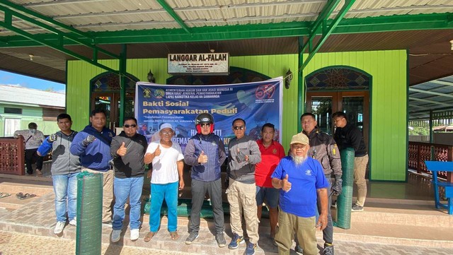 HBP Ke-59 Lapas Narkotika Samarinda Gelar Touring Baksos Pemasyarakatan Peduli. Dok oleh Tim Humas LPN