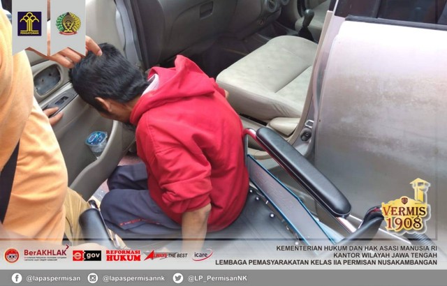 Ucapkan Syukur, Napiter Disabilitas Lapas Permisan Bebas Hari Ini (84063)