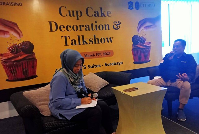 Talkshow terkait TBC yang digelar Ottimmo International bersama Dinkes Kota Surabaya, Minggu (19/3) sore. Foto-foto: Masruroh/Basra