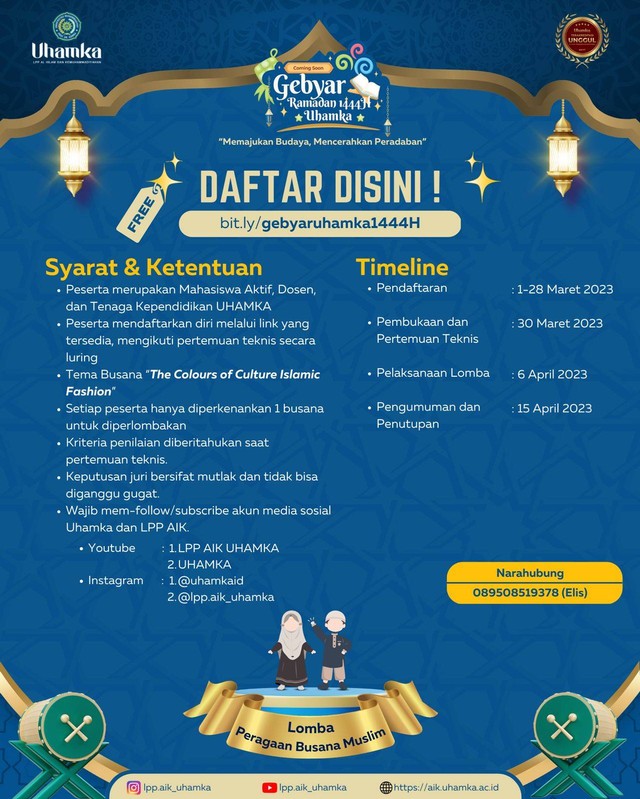 Universitas Muhammadiyah Prof DR HAMKA Gelar Gebyar Ramadan, Hadiah Puluhan Juta (5976)