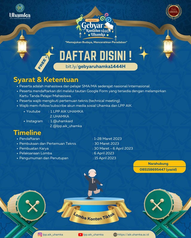 Universitas Muhammadiyah Prof DR HAMKA Gelar Gebyar Ramadan, Hadiah Puluhan Juta (5981)