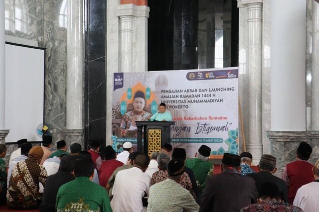 LPPI UMP Gelar Pengajian Akbar dan launching Amaliah Ramadhan