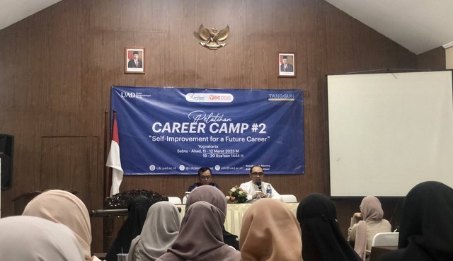 Pelatihan Career Camp #2 Bimawa Universitas Ahmad Dahlan (UAD) (Foto: Sinta Anggraeni)