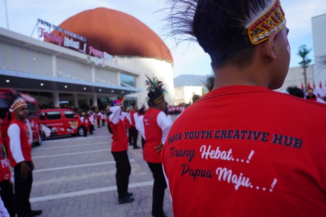 Pertama Di Indonesia, Jokowi Resmikan Papua Youth Creative Hub ...