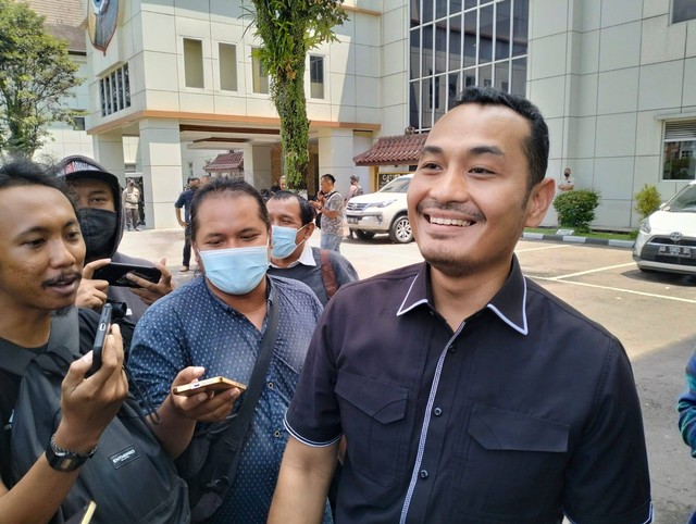 Dirreskrimum Polda DIY Kombes pol Nuredy Irwansyah Putra saat berikan keterangan pada awak media. Foto: Erfanto/Tugu Jogja