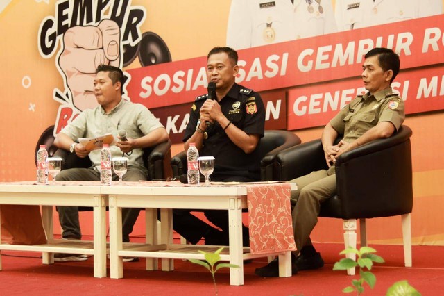 Diskusi gempur rokok ilegal dengan Bea Cukai. Foto: Dok. Istimewa