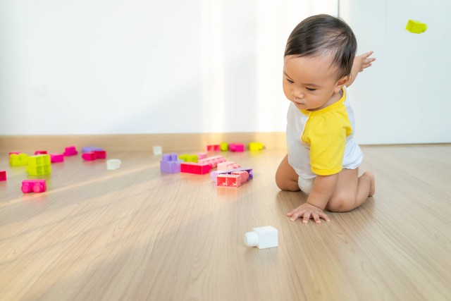 Ilustrasi mainan untuk melatih anak yang speech delay. Foto: Teerawat Anothaistaporn/Shutterstock