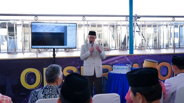 Hilal Ramadan Terlihat dari Pemantauan Observatorium Unismuh Makassar
