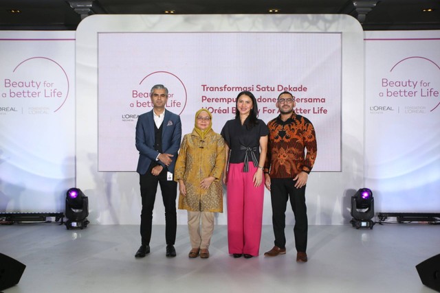 10 Tahun Beauty for Better Life, Program Pemberdayaan Perempuan L'Oréal. Foto: L'Oreal Indonesia